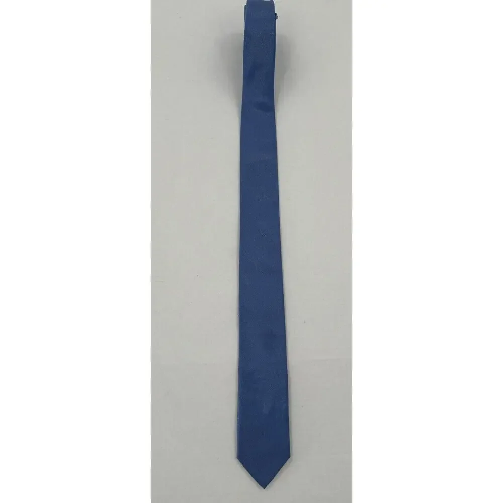 Calvin Klein Mens Tie Blue Iridescent Sparkle Silk Blend Formal Party​​​ - Picture 2 of 8